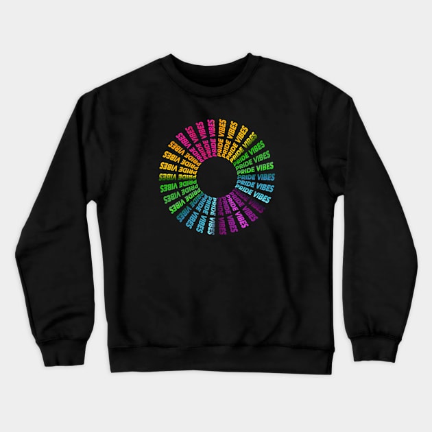 Pride Illution Crewneck Sweatshirt by yogisnanda